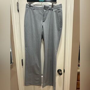 Banana Republic Gray Logan Curvy fit Size 10 Dress Pants